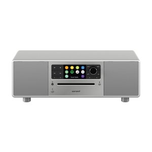 Sonoro Prestige X - SO-331 stereo internetradio met DAB+, FM, CD, Spotify en Bluetooth - zilver