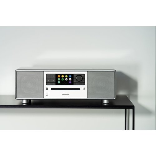 Sonoro Sonoro Prestige X - SO-331 stereo internetradio met DAB+, FM, CD, Spotify en Bluetooth - zilver