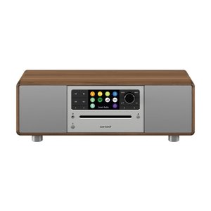 Sonoro Prestige - 2025 stereo internetradio met DAB+, FM, CD, Spotify en Bluetooth - walnoot Sonoro Prestige - 2025 stereo internetradio met DAB+, FM, CD, Spotify en Bluetooth - walnoot