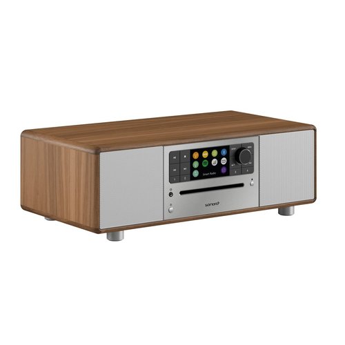 Sonoro Sonoro Prestige X - SO-331 stereo internetradio met DAB+, FM, CD, Spotify en Bluetooth - walnoot