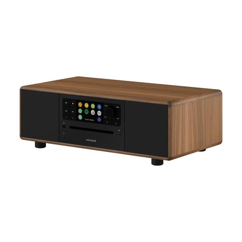 Sonoro Sonoro Prestige X - SO-331 stereo internetradio met DAB+, FM, CD, Spotify en Bluetooth - walnoot - zwart