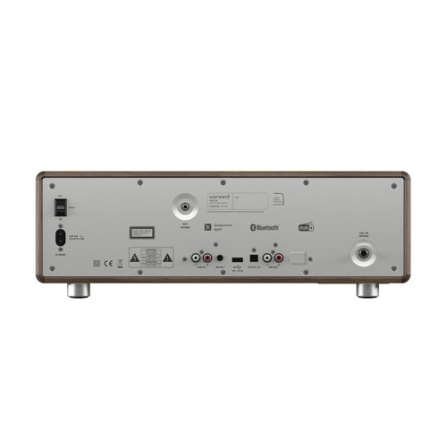 Sonoro Sonoro Prestige X - SO-331 stereo internetradio met DAB+, FM, CD, Spotify en Bluetooth - walnoot - zwart