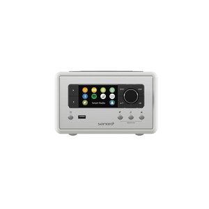 Sonoro Relax X internet radio met Wi-Fi, Spotify Connect, FM/DAB+ radio en Bluetooth - wit