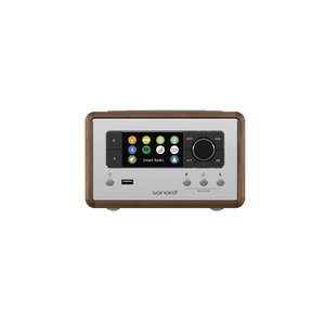 Sonoro Relax X internet radio met Wi-Fi, Spotify Connect, FM/DAB+ radio en Bluetooth - Walnoot