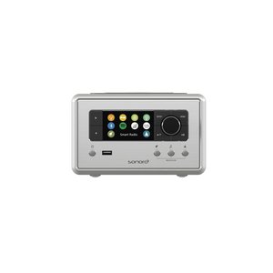 Sonoro Relax X internet radio met Wi-Fi, Spotify Connect, FM/DAB+ radio en Bluetooth - Zilver