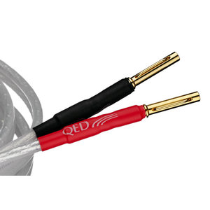 QED  Performance XT25 Speakerkabel incl Connectoren (5M, set prijs voor 2 speakers )