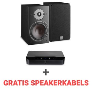 Dali  Combi deal Dali Oberon 3 + Bluesound Powernode  EDGE - zwart/zwart Dali  Combi deal Dali Oberon 3 + Bluesound Powernode  EDGE - zwart/zwart