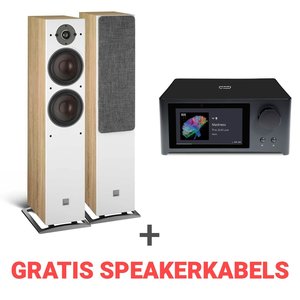 NAD Combi deal Dali Oberon 7 + Nad C700 - Eiken/zwart