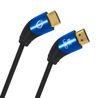 Ultra hoge-snelheid HDMI® kabel met 40°-stekker - zwart ( 3 M )