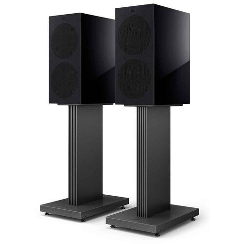 KEF KEF R3 meta boekenplank speaker - zwart hoogglans (per paar)