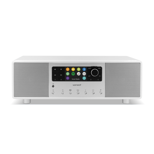 Sonoro Sonoro Primus stereo internetradio met DAB+, FM, Spotify en Bluetooth, - hooglans wit