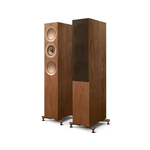 KEF KEF R7 meta vloerstaande luidspreker - walnoot KEF KEF R7 meta vloerstaande luidspreker - walnoot