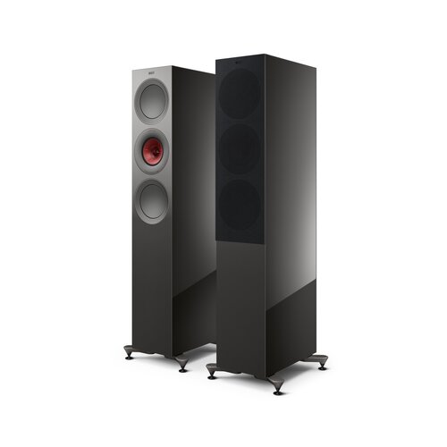 KEF KEF  R7 meta vloerstaande luidspreker - titanium hoogglans