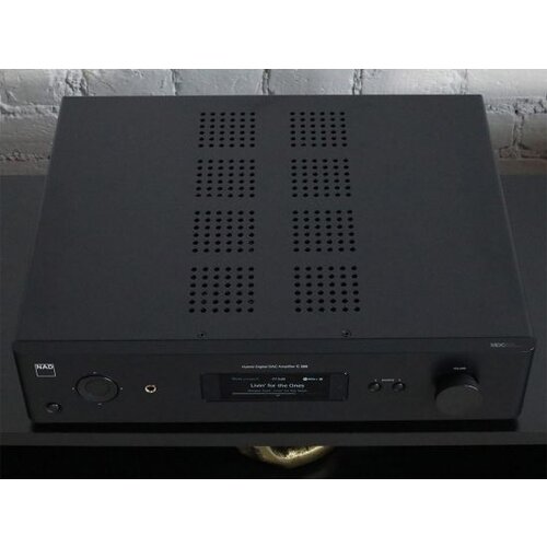 NAD NAD C 389 krachtige hifi stereo versterker - zwart