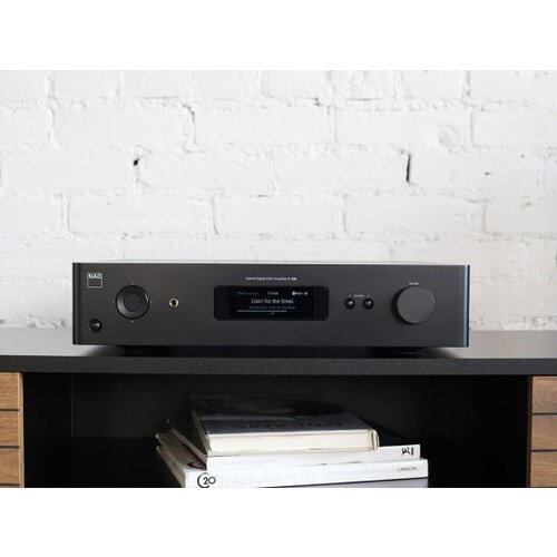 NAD NAD C 389 krachtige hifi stereo versterker - zwart