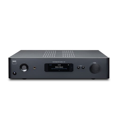 NAD NAD C 389 krachtige hifi stereo versterker - zwart