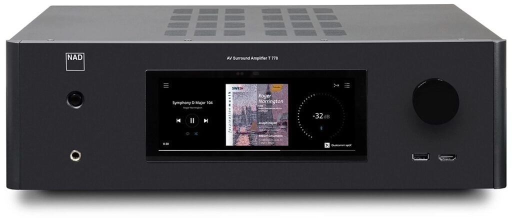 NAD T778 Homecinema Receiver zwart