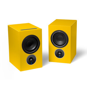 PSB Speakers Alpha IQ Wireless Stereo Speakers met BluOS - Geel PSB Speakers Alpha IQ Wireless Stereo Speakers met BluOS - Geel