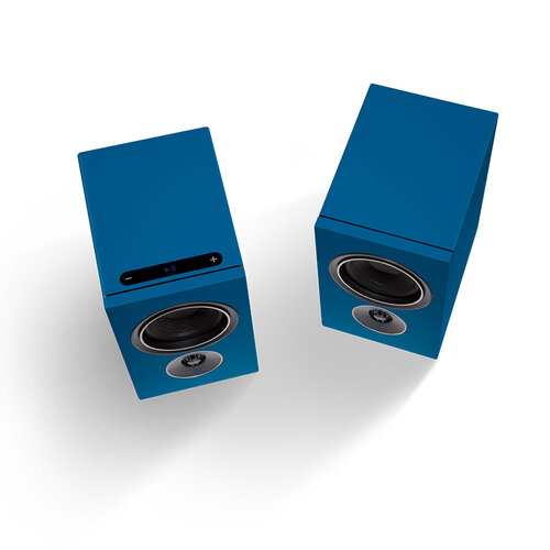 PSB Speakers PSB Speakers Alpha IQ Wireless Stereo Speakers met BluOS - Blauw