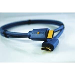 Wireworld Sphere HDMI Kabel - blauw (2 meter) Wireworld Sphere HDMI Kabel - blauw (2 meter)