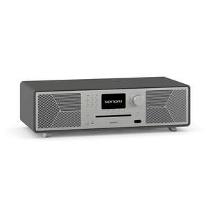 Sonoro MEISTERSTÜCK 3 Smart all-in-one Radiosysteem - Mat Grafiet Sonoro MEISTERSTÜCK 3 Smart all-in-one Radiosysteem - Mat Grafiet