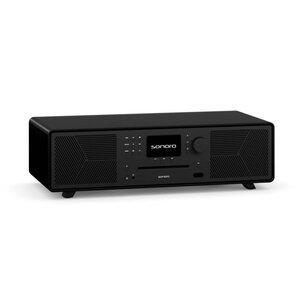 Sonoro MEISTERSTÜCK II GEN.2 Smart all-in-one Radiosysteem - Mat Zwart