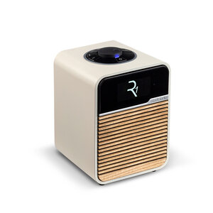 Ruark Audio Tweedekans: R1 MK4 Deluxe Radio met DAB+ en Bluetooth - Light Cream Ruark Audio Tweedekans: R1 MK4 Deluxe Radio met DAB+ en Bluetooth - Light Cream