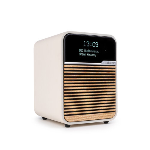 Ruark Audio Tweedekans: Ruark Audio R1 MK4 Deluxe Radio met DAB+ en Bluetooth - Light Cream