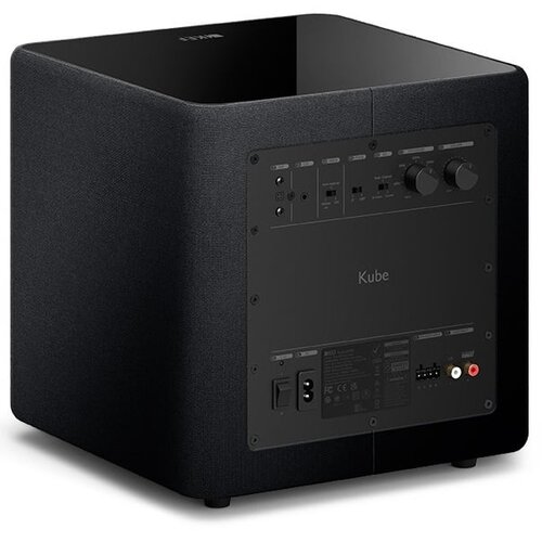 KEF  KEF Kube 8 MIE Actieve Subwoofer - Zwart