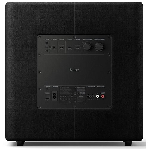 KEF Kef Kube 12 MIE Actieve Subwoofer - Zwart