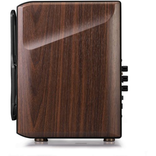 Edifier Tweedekans:Edifier S2000MKIII bluetooth 5.0 met aptx boekenplank speakers - Walnoot