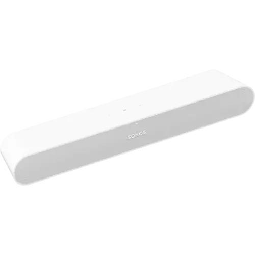 SONOS Sonos Ray Soundbar met Superhelder Geluid met  AirPlay 2 - Wit