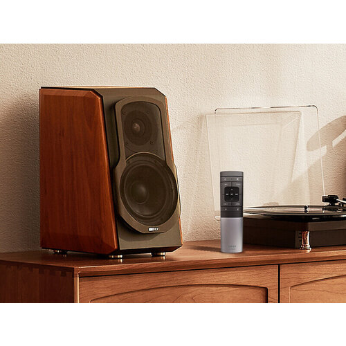 Edifier Tweedekans: Edifier S1000W actieve Wifi boekenplank speaker - Walnoot (per paar)