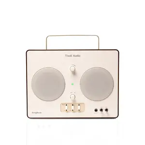 Tivoli Audio SongBook  Draadloze Luidspreker - Cream  Brown Tivoli Audio SongBook  Draadloze Luidspreker - Cream  Brown