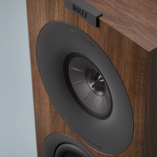 KEF KEF Q Concerto Meta Passieve Boekenplankspeaker - Walnoot (Per paar)