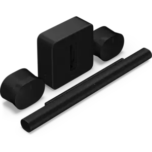 SONOS Sonos Ultieme meeslepende set met  Arc Ultra + Sub 4 + 2x Era 300 - Zwart SONOS Sonos Ultieme meeslepende set met  Arc Ultra + Sub 4 + 2x Era 300 - Zwart