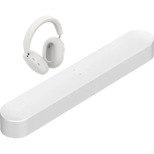 SONOS Persoonlijke entertainmentset met Beam + Sonos Ace - Wit