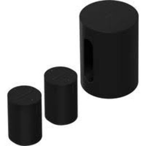 SONOS Home cinema-aanvulset Sub Mini + 2x Era 100 - Zwart SONOS Home cinema-aanvulset Sub Mini + 2x Era 100 - Zwart