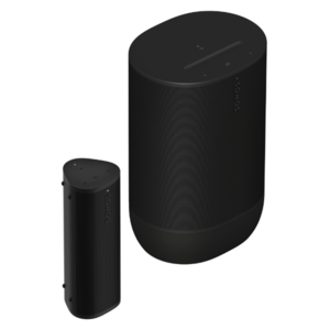 SONOS Sonos Draagbare set Move 2 + Roam 2 - zwart SONOS Sonos Draagbare set Move 2 + Roam 2 - zwart