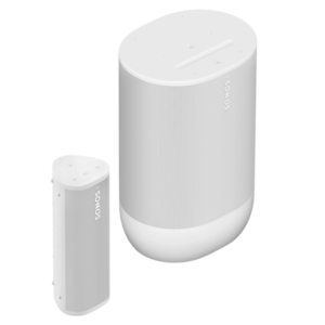 SONOS Sonos Draagbare set Move 2 + Roam 2 - Wit SONOS Sonos Draagbare set Move 2 + Roam 2 - Wit