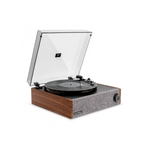 Victrola Eastwood LP Platenspeler met speaker - Walnoot Victrola Eastwood LP Platenspeler met speaker - Walnoot