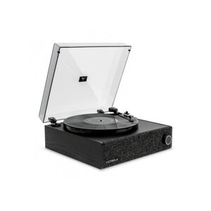 Victrola Eastwood LP Platenspeler met speaker - Zwart Victrola Eastwood LP Platenspeler met speaker - Zwart