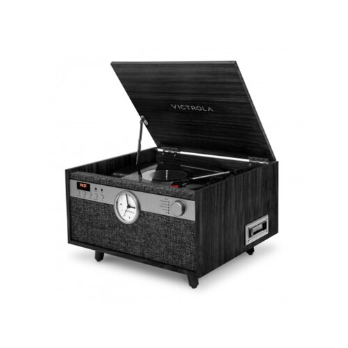 Victrola Victrola VTA-830SB Century Signature Platenspeler met Ingebouwde Speaker - Zwart Victrola Victrola VTA-830SB Century Signature Platenspeler met Ingebouwde Speaker - Zwart