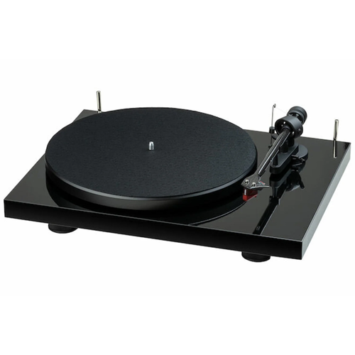Pro-Ject Pro-Ject Debut E Carbon Phono 2M Red Platenspeler - Hoogglans zwart