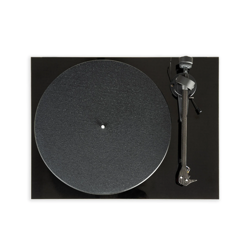 Pro-Ject Pro-Ject Debut E Carbon Phono 2M Red Platenspeler - Hoogglans zwart
