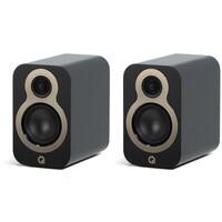 3010c Boekenplank Speakers (per paar) - Zwart satijn