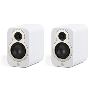 Q Acoustics 3010c Boekenplank Speakers (per paar) - Wit Q Acoustics 3010c Boekenplank Speakers (per paar) - Wit