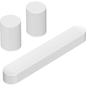 SONOS Sonos Surroundset met Beam  (Gen2) + 2x Era 100 - Wit SONOS Sonos Surroundset met Beam  (Gen2) + 2x Era 100 - Wit