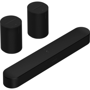 SONOS Sonos Surroundset met Beam  (Gen2) + 2x Era 100 - Zwart SONOS Sonos Surroundset met Beam  (Gen2) + 2x Era 100 - Zwart