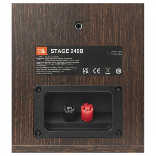 JBL JBL 240B Stage Passieve Speaker - Espresso (per paar)
